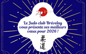 Bonne année de la part du Judo Club Brévelais !