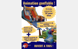 Animation spéciale – Judo &amp; Jeux gonflables