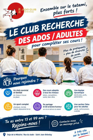 ET SI ON ÉTAIT ENCORE PLUS NOMBREUX SUR LE TATAMI ?